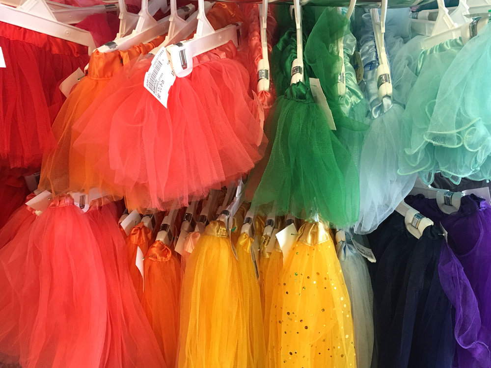  One can never have too many tutus! 