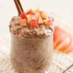 autumn fall overnight oats easy healthy fast breakfast recipe apple pumpkin banana