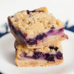 easy blueberry crumb pie bars recipe summer desserts 4th of July