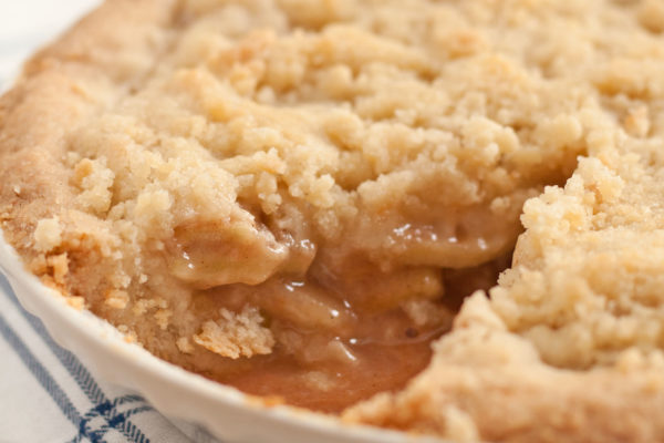 easy apple crumb pie recipe