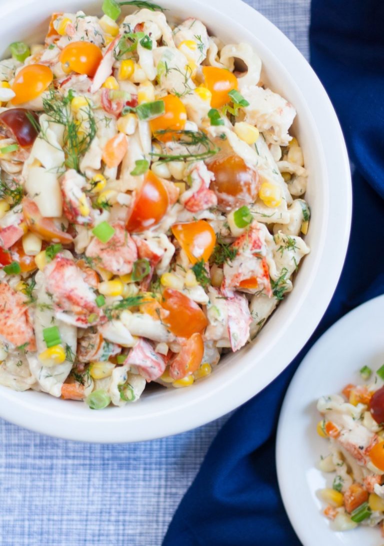 LOBSTER PASTA SALAD — Bit & Bauble