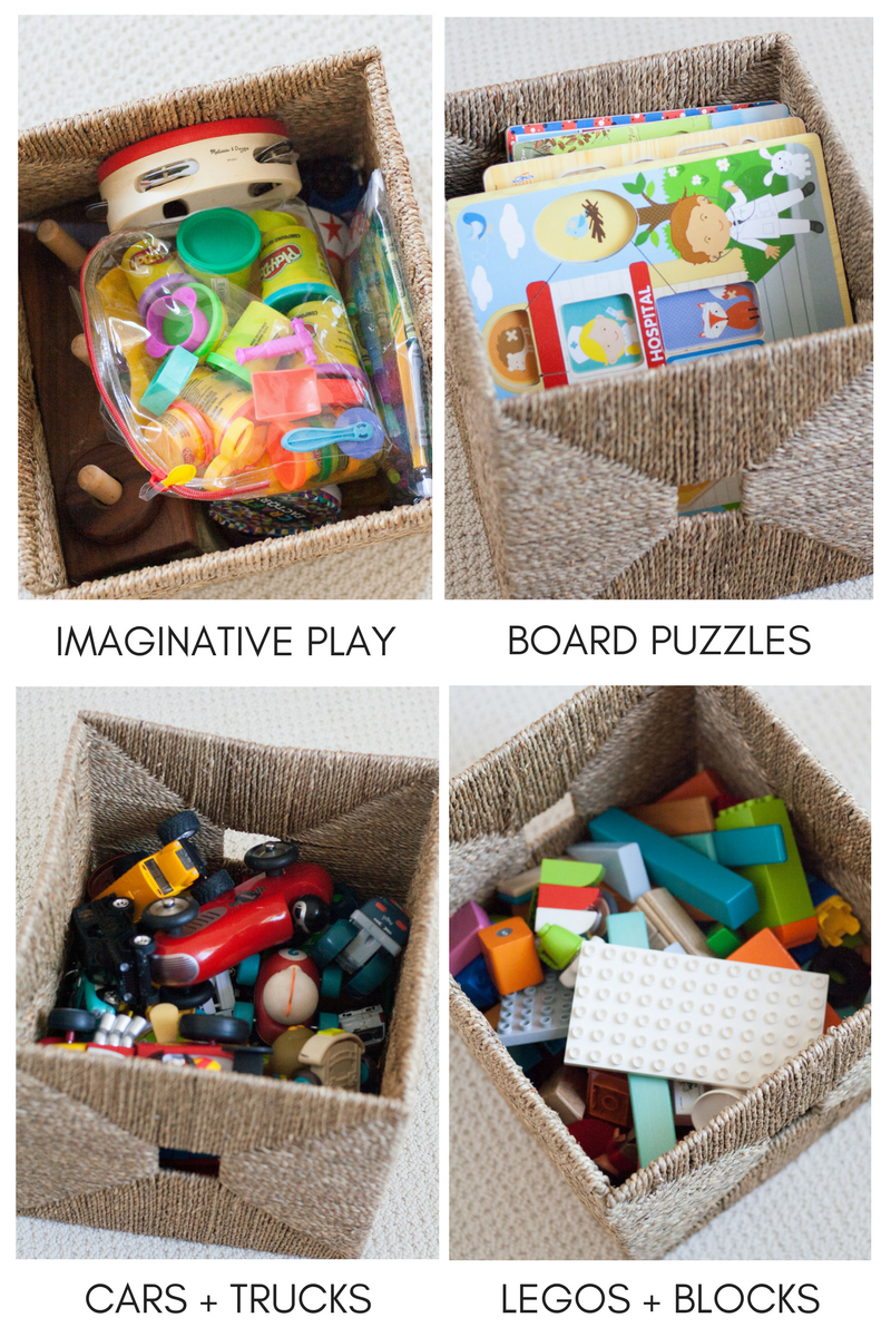 organizing decluttering kids toddler playroom toys