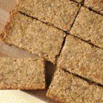 healthy kid peanut butter banana oat bars recipe