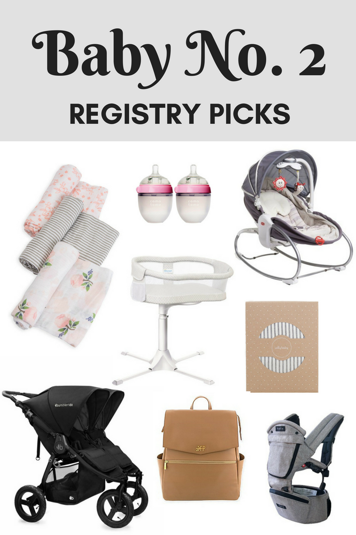 baby registry essentials second number 2 chic trendy girl