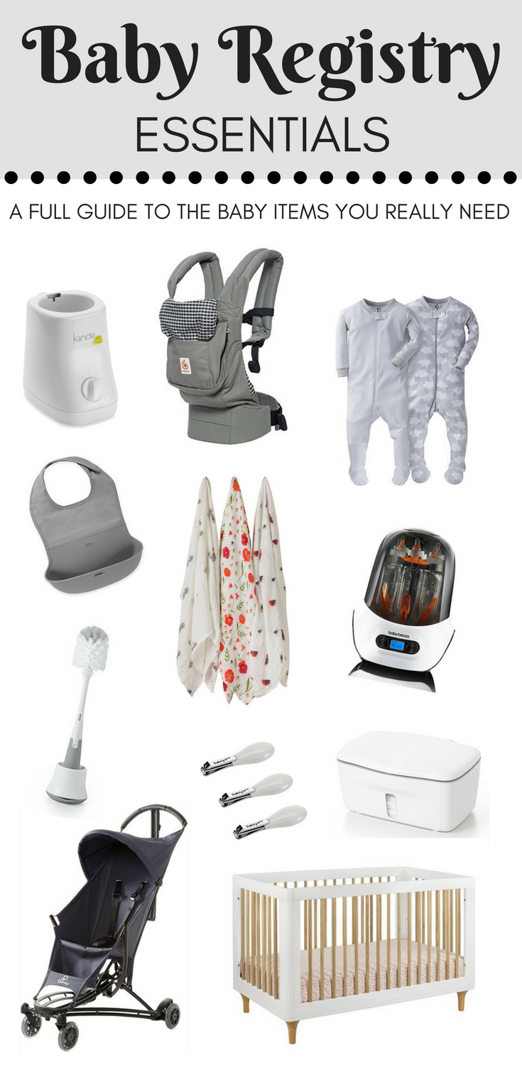 best baby registry items 2018