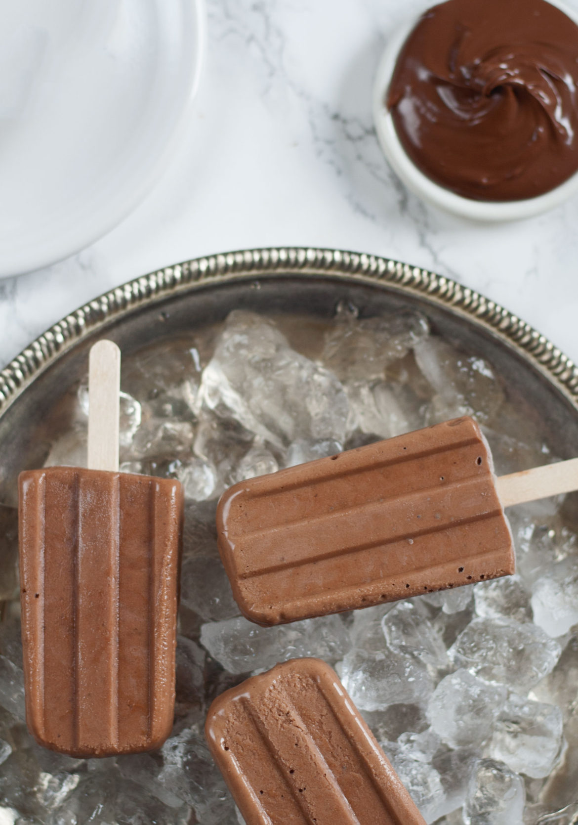 easy nutella fudgesicle fudge pop banana recipes