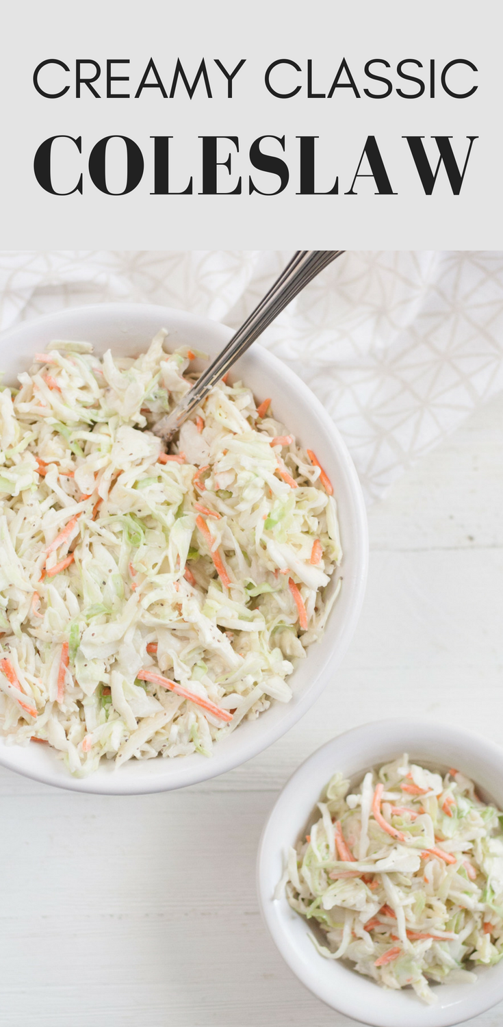 best creamy classic coleslaw slaw