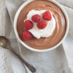 easy 3 ingredient eggless chocolate mousse recipe