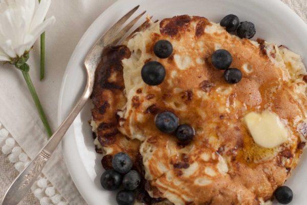 healthy easy cottage cheese pancake recipe