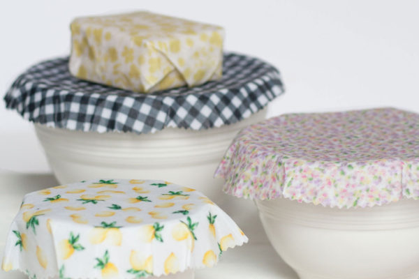 diy reusable beeswax bowl cover food wrap eco earth craft