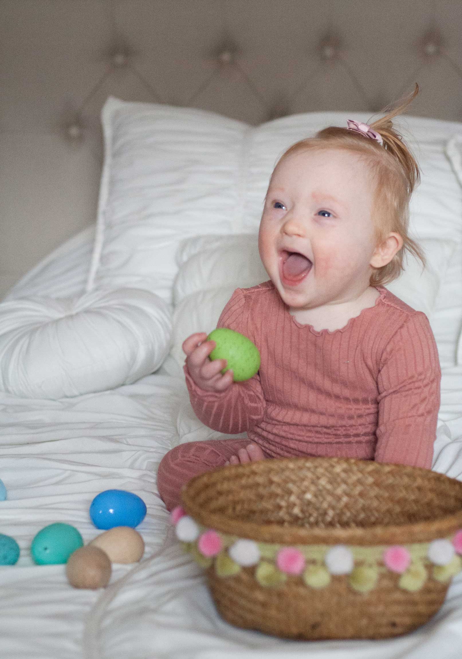 elsa 10 month baby update down syndrome development