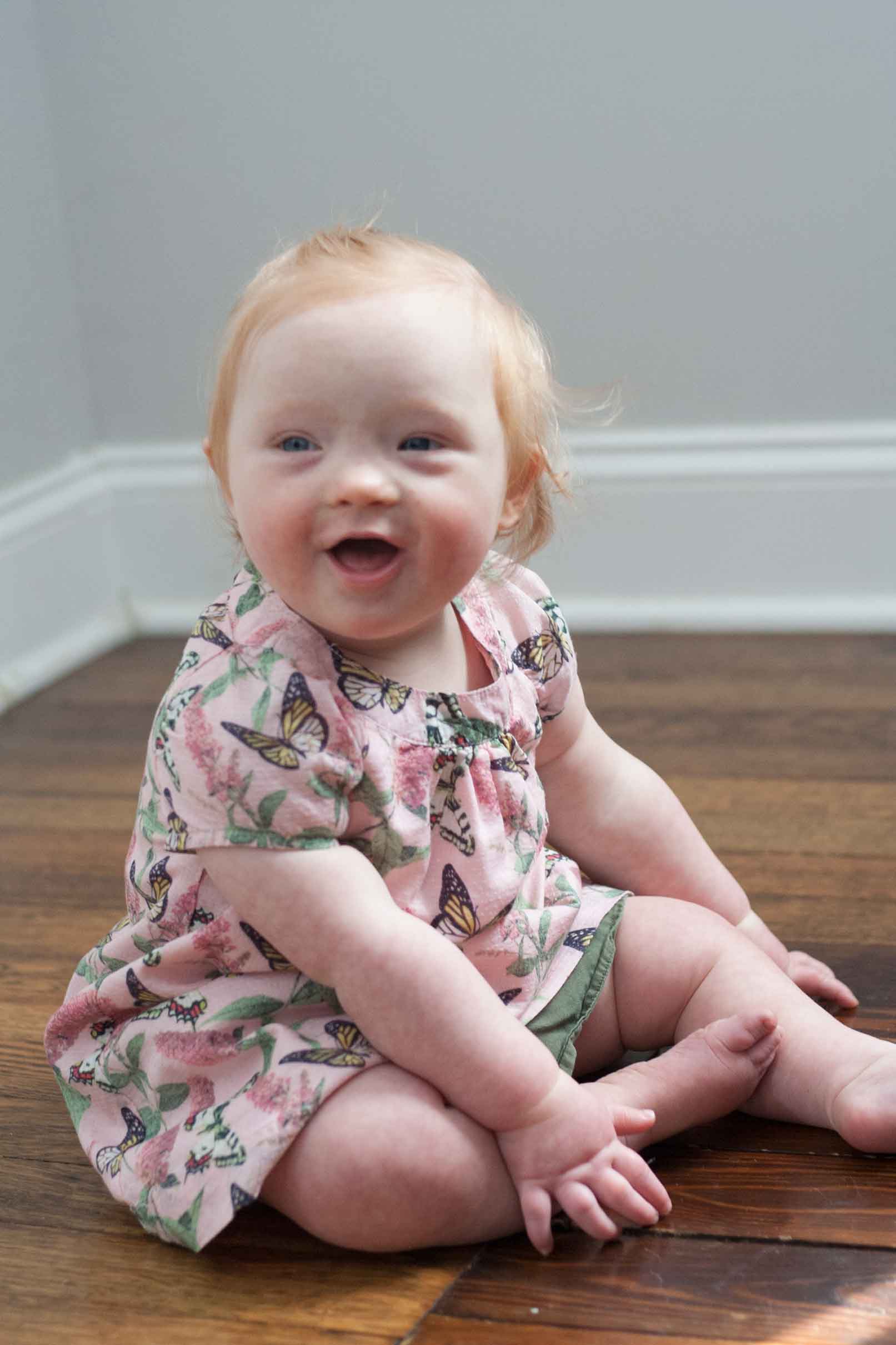 elsa 11 month update baby development down syndrome