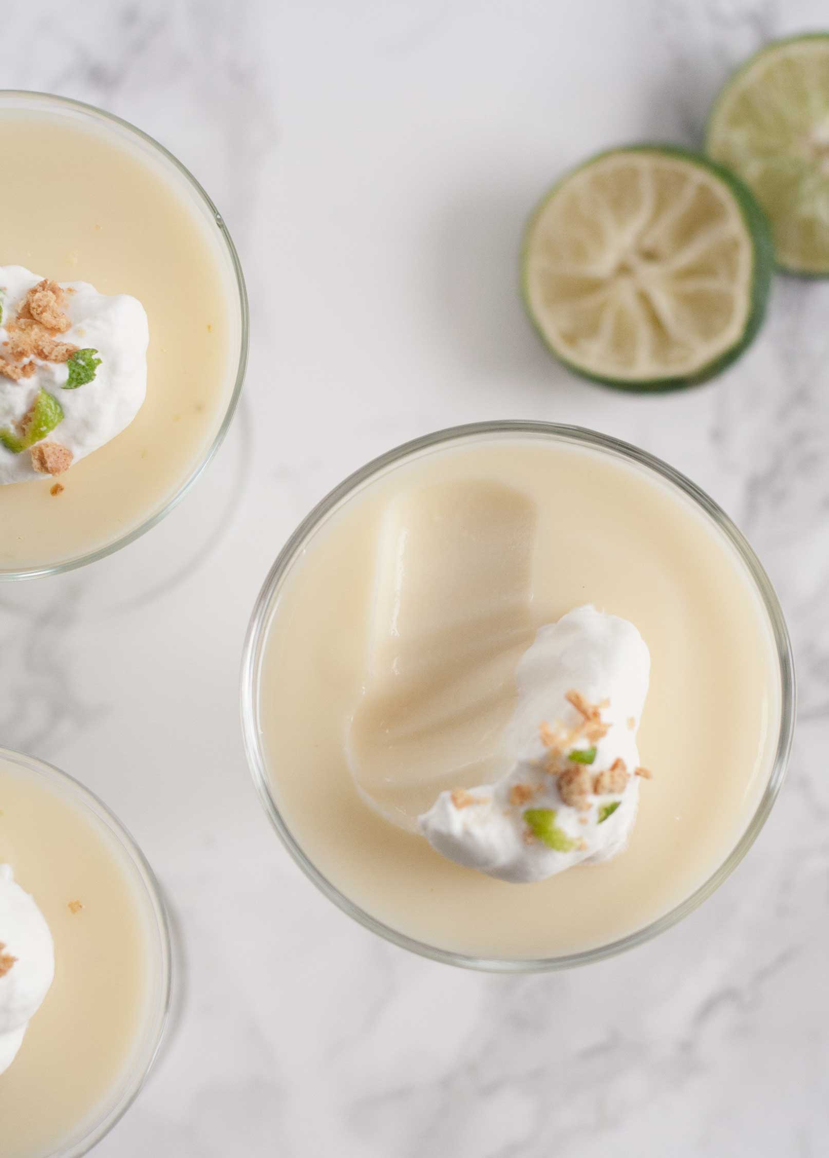 easy key lime posset pudding custard cup recipe