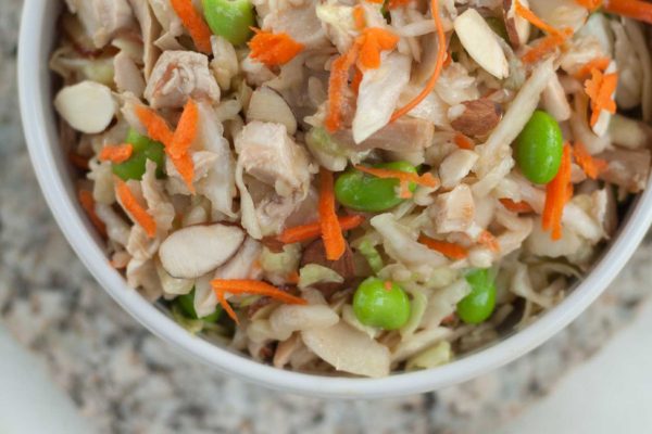 easy 5 ingredient chinese chopped chicken salad recipe