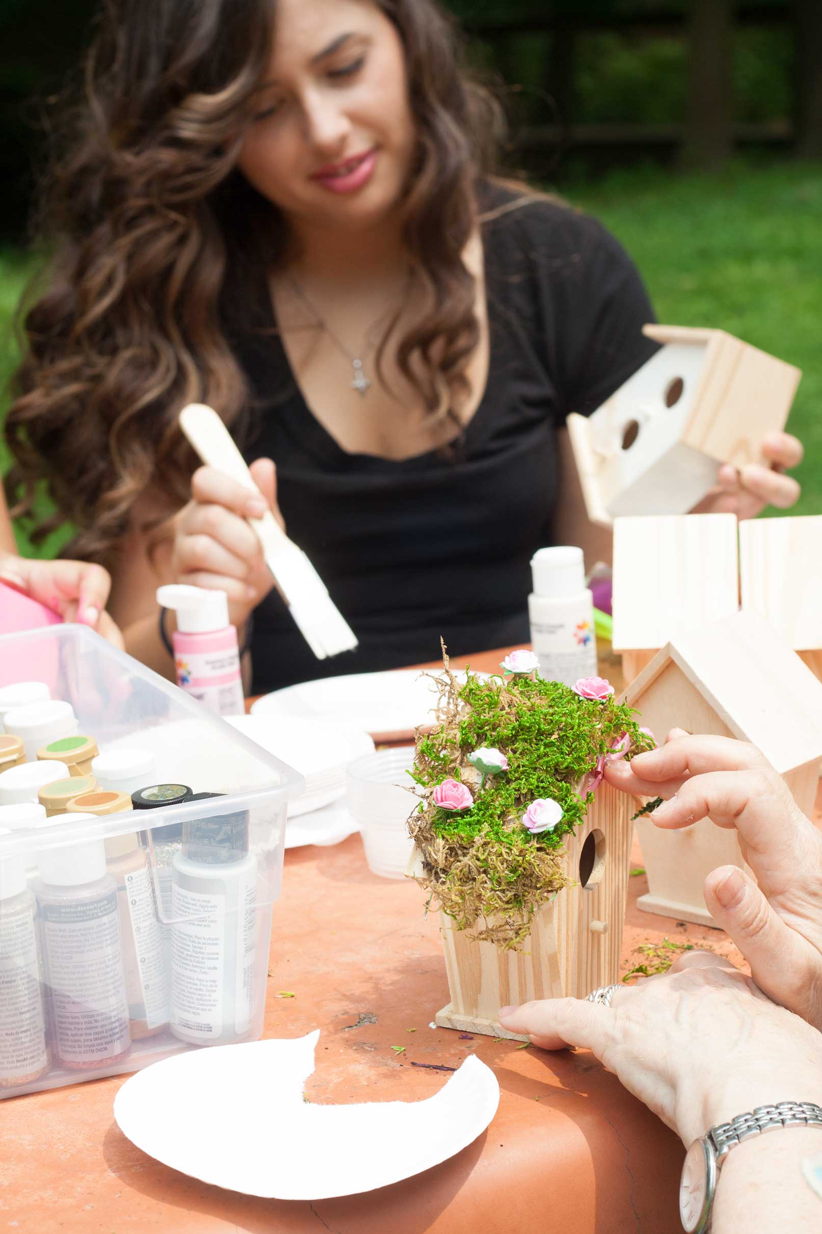 flower forest fairy birthday party outdoor park ideas