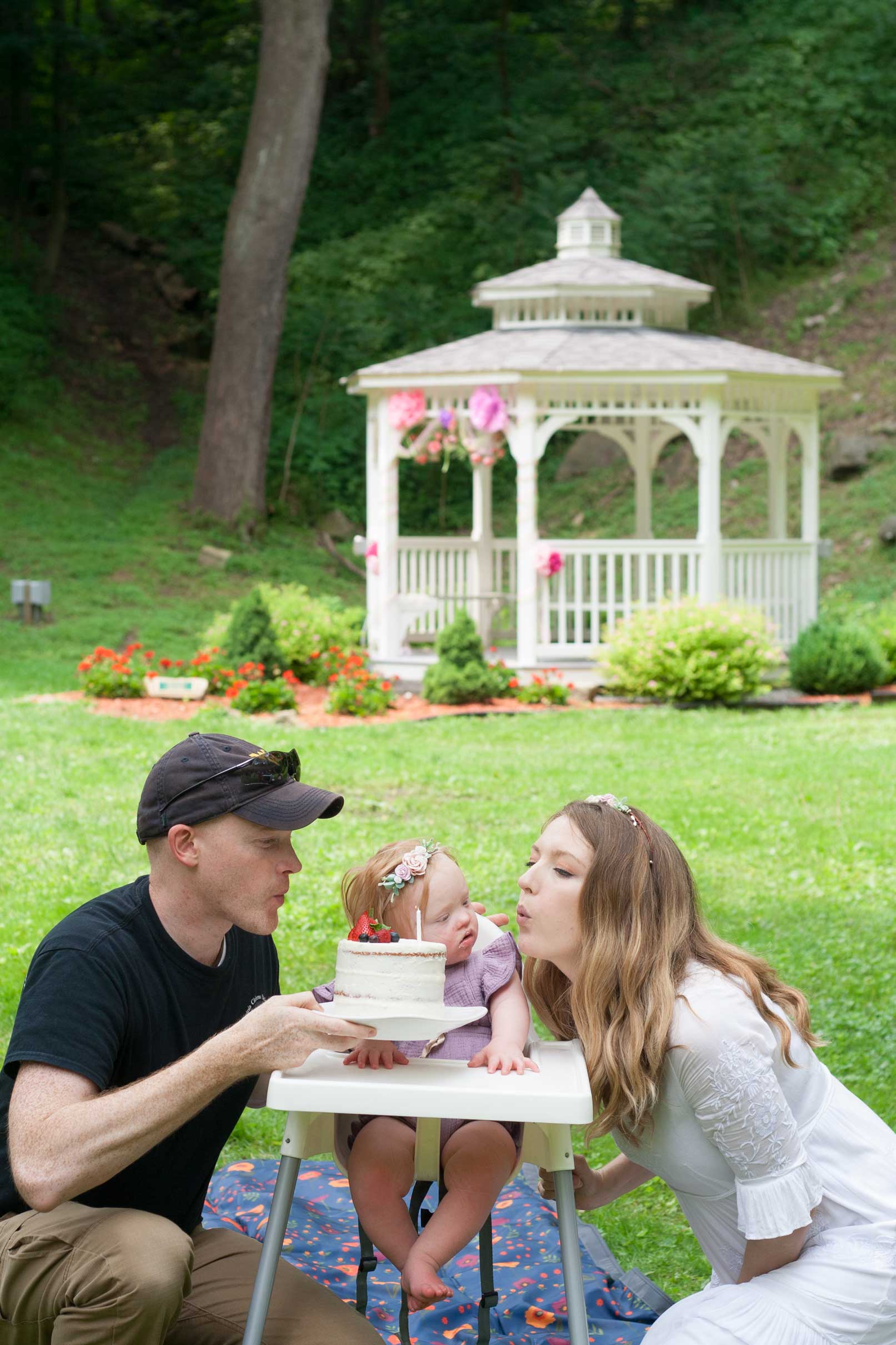 flower forest fairy birthday party outdoor park ideas