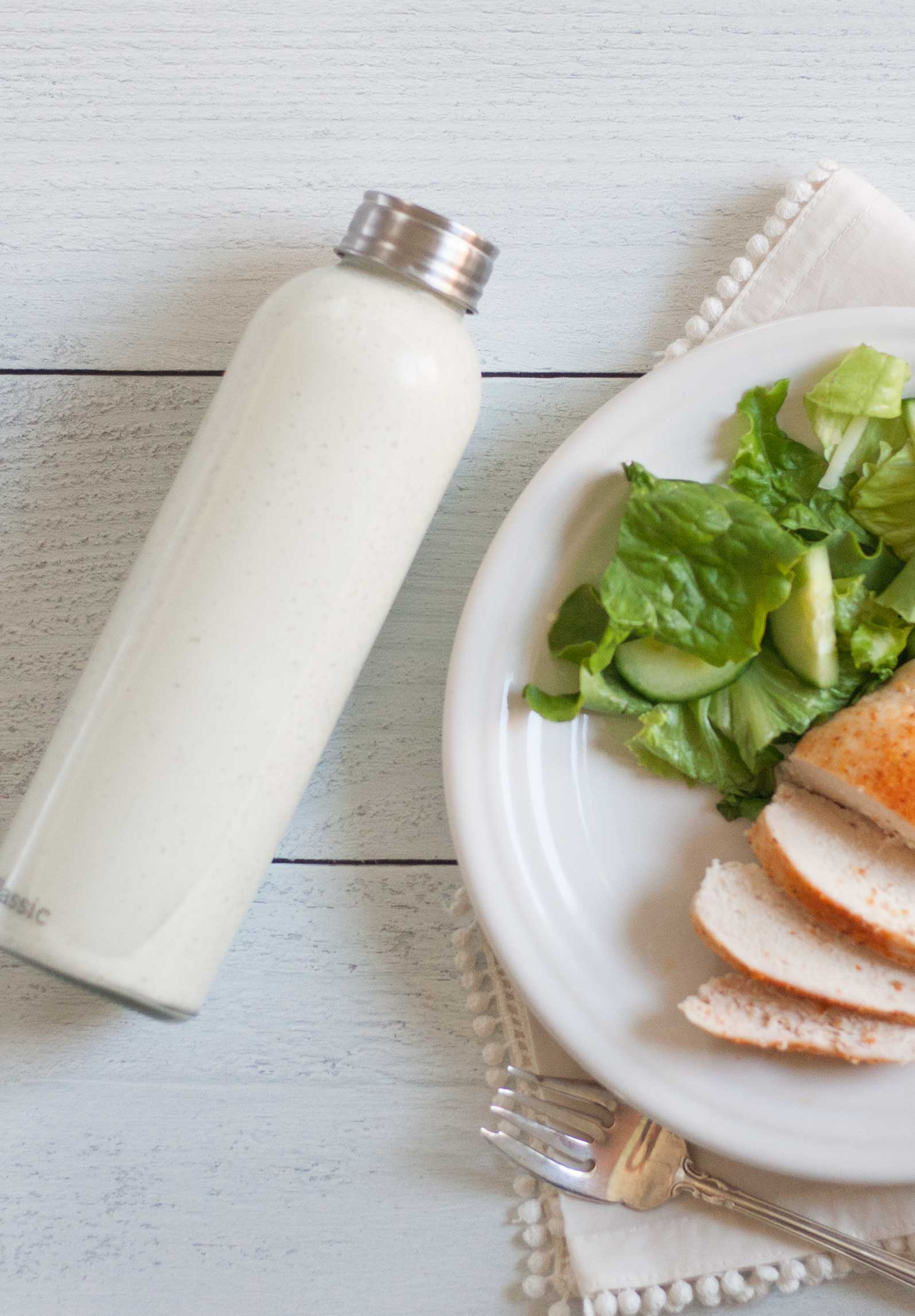 easy homemade buttermilk ranch dressing recipe