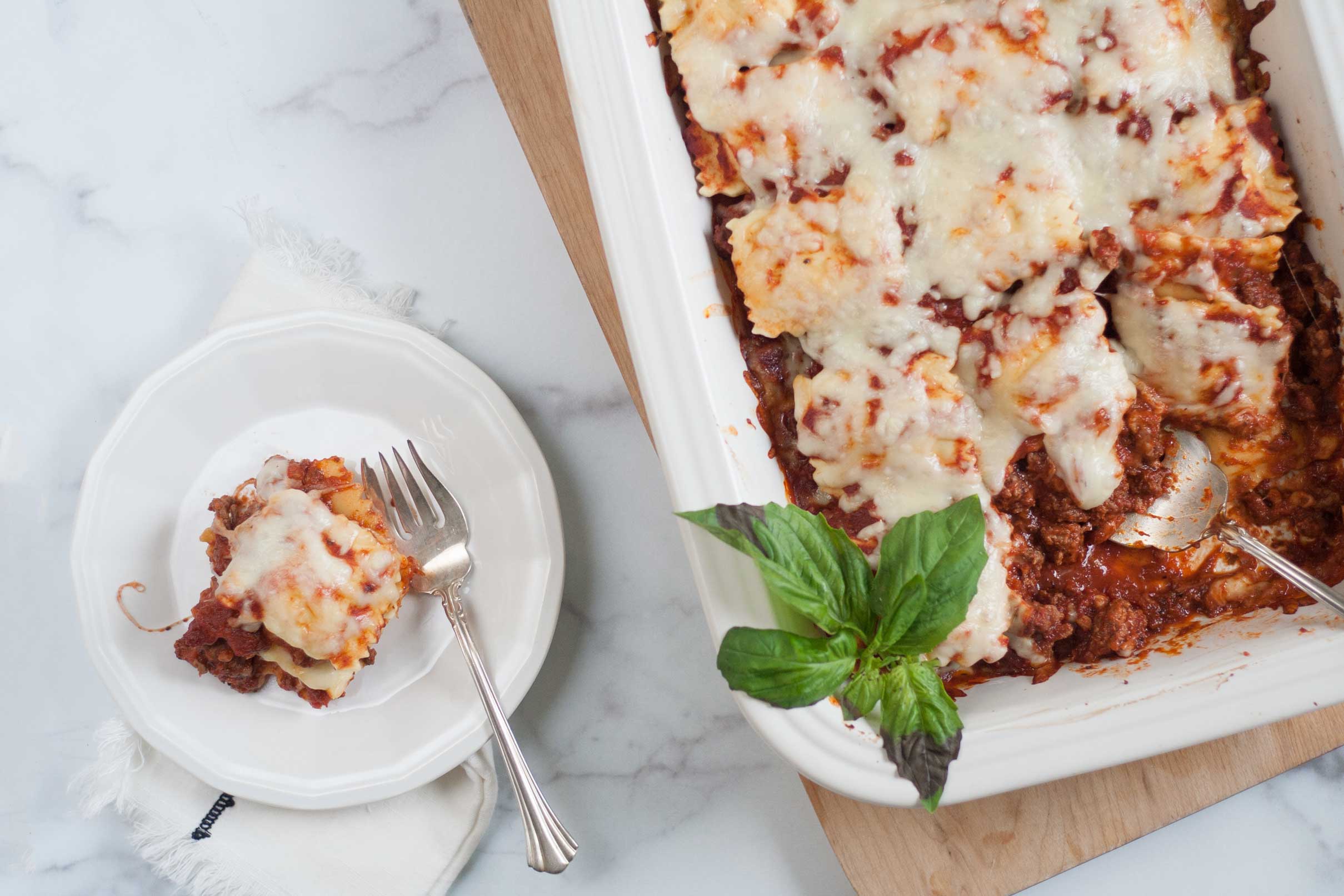 easy italian baked ravioli bachelors lasagna recipe 