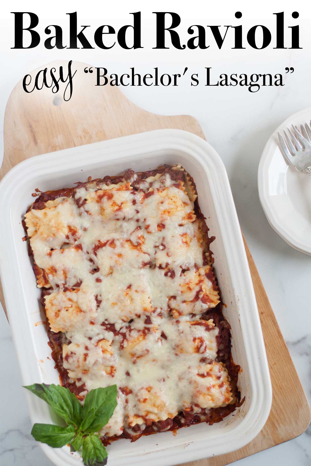 easy italian baked ravioli bachelors lasagna recipe 