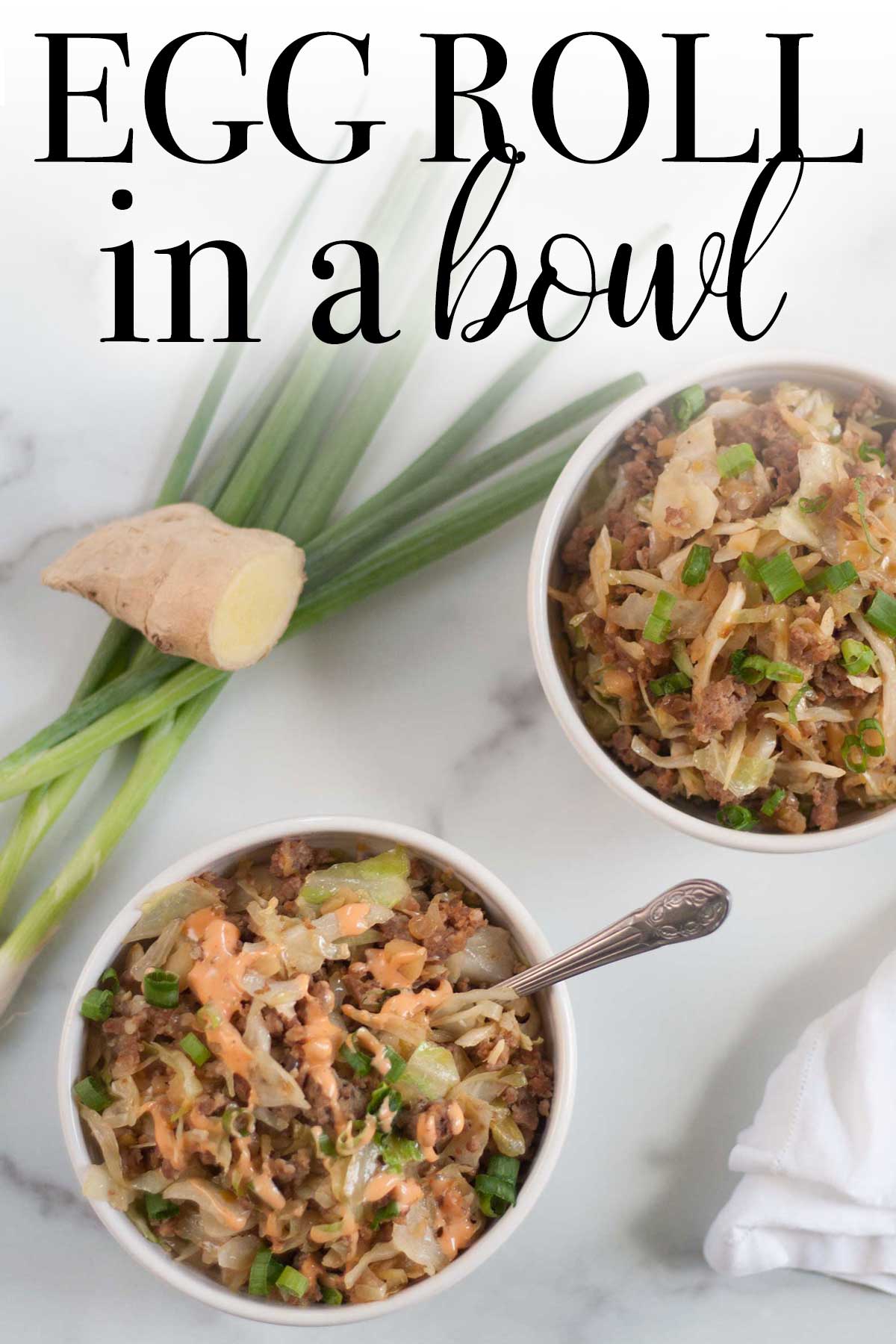 egg roll in a bowl filling asian low carb keto whole 30 recipe