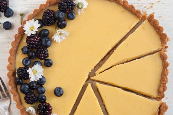 easy lemon tart dessert pretzel crust recipe