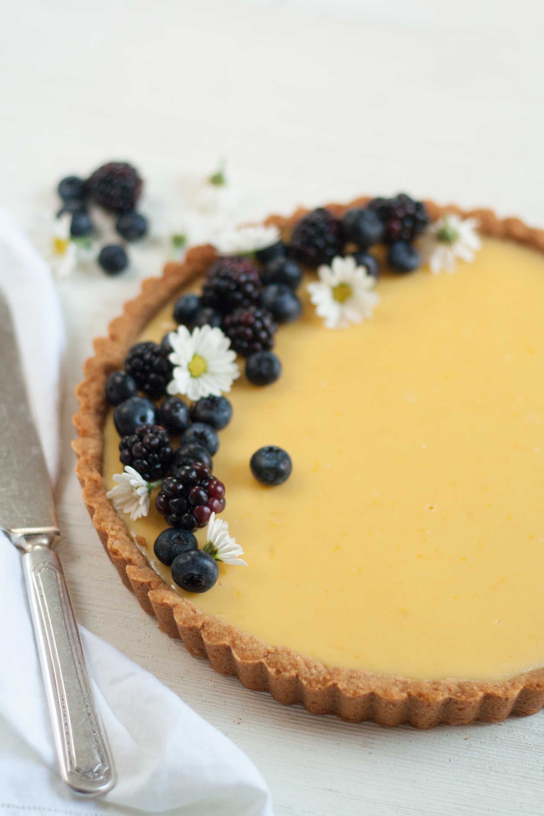 easy lemon tart dessert pretzel crust recipe