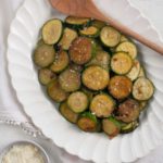 easy sautéed zucchini parmesan