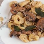 fast easy pasta brown butter sage mushroom tortellini