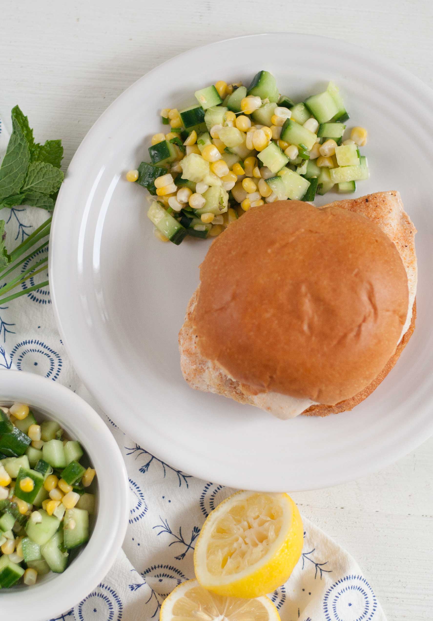 easy simple corn cucumber salad recipe