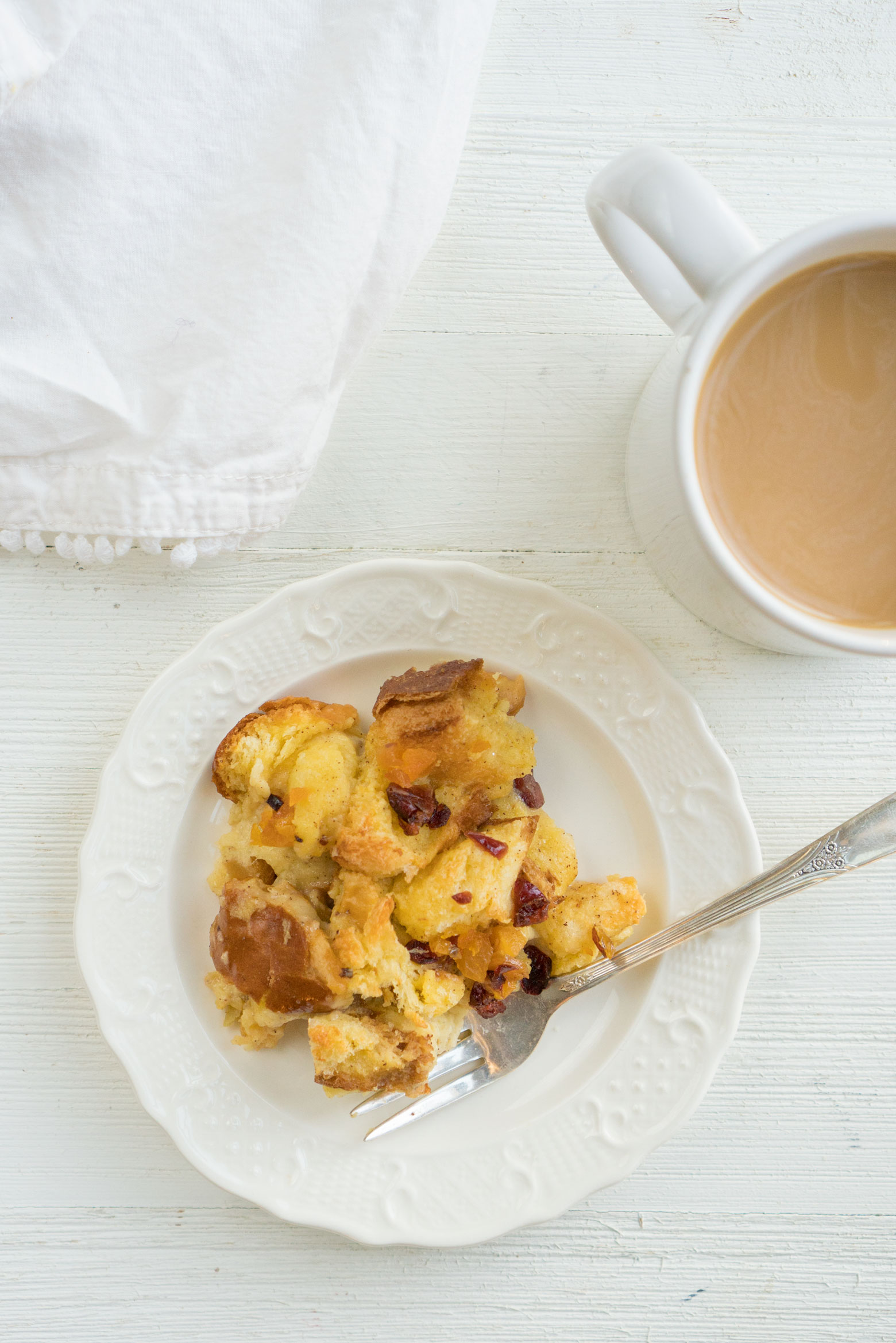 This sweetly spiced Eggnog Bread Pudding is an easy, make-ahead dish that can be served for an effortless Christmas morning breakfast or merry dessert.